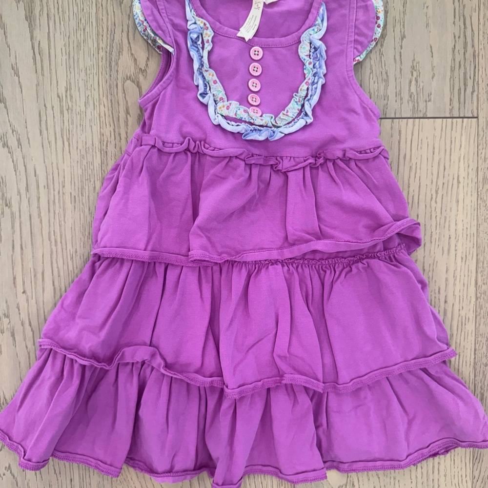 Matilda Jane Purple Ruffled Dress